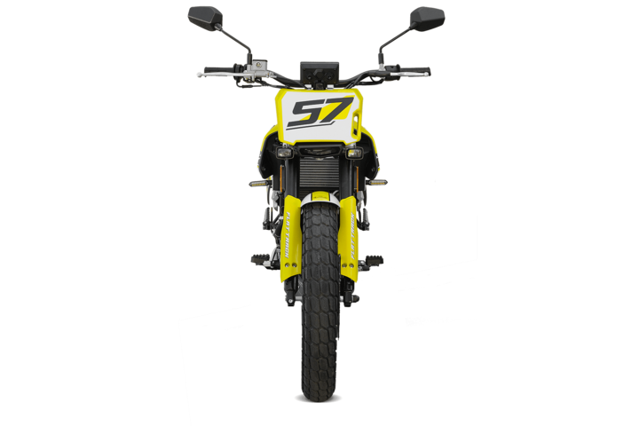 Bikes 125ccm - F.B Mondial FLAT TRACK 125i ABS in yellow | Ansicht 3